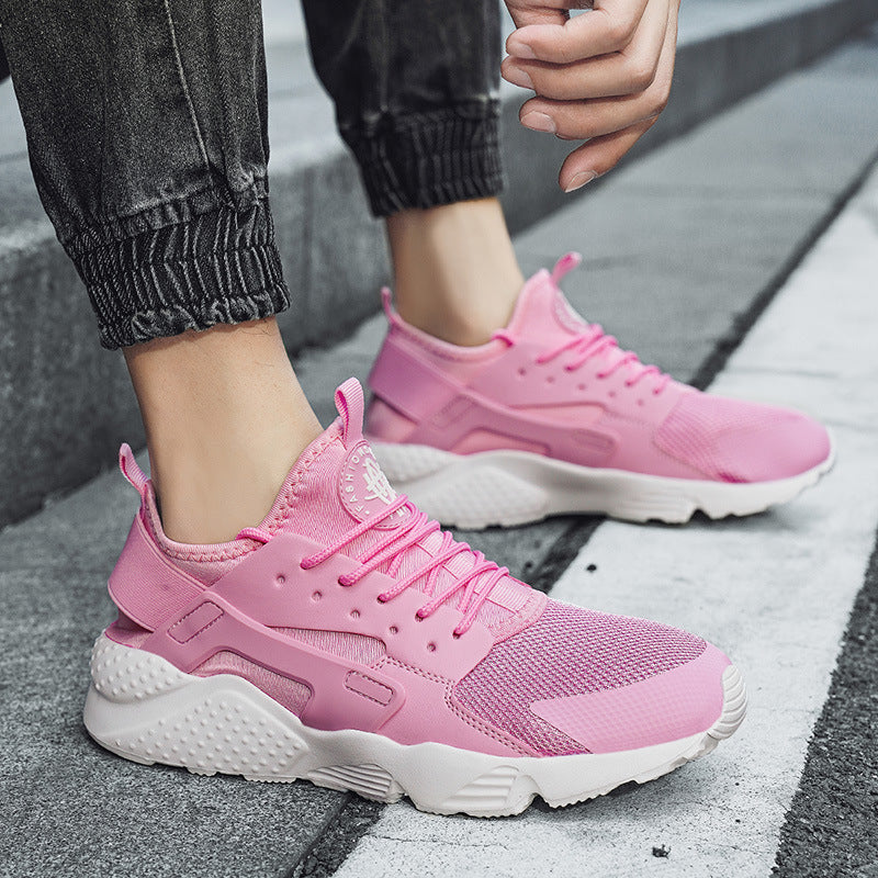 Herren sportlicher Training- und Lifestyle-Sneaker mit elastischem Fersenband, atmungsaktiver Strickkonstruktion und gedämpfter Wellen-EVA-Sohle Drune