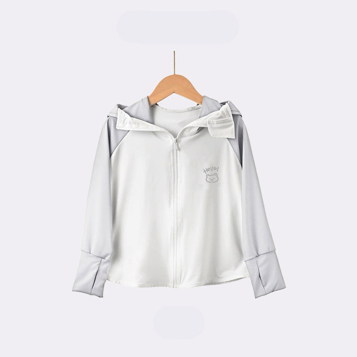 Kinder UV-Schutzjacke mit Kapuze und atmungsaktiven Eigenschaften Drune