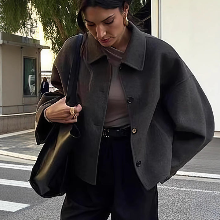 Damen Elegante und bequeme Kurzjacke Drune