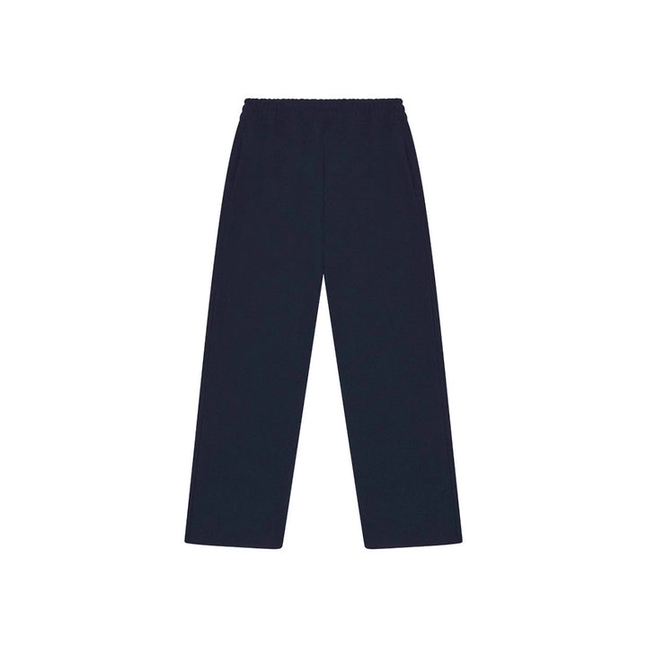 Unisex nan gerade geschnittene Jogginghose mit hohem Elastikbund und seitlichen Eingrifftaschen Drune