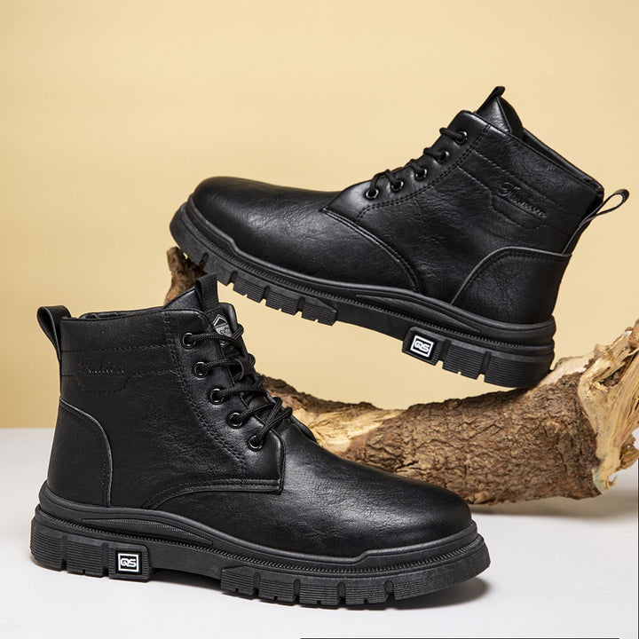 Herren Robuste und stilvolle Lederboots Drune