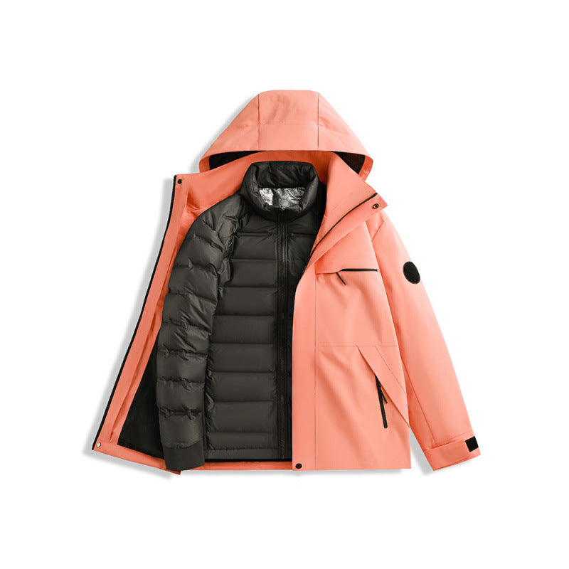 Damen Multifunktionale und wetterfeste Outdoor-Jacke Drune