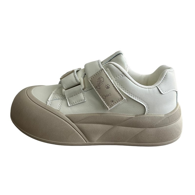 Damen Plateau-Sneaker mit praktischen Klettverschlüssen und komfortabler Dämpfung Drune