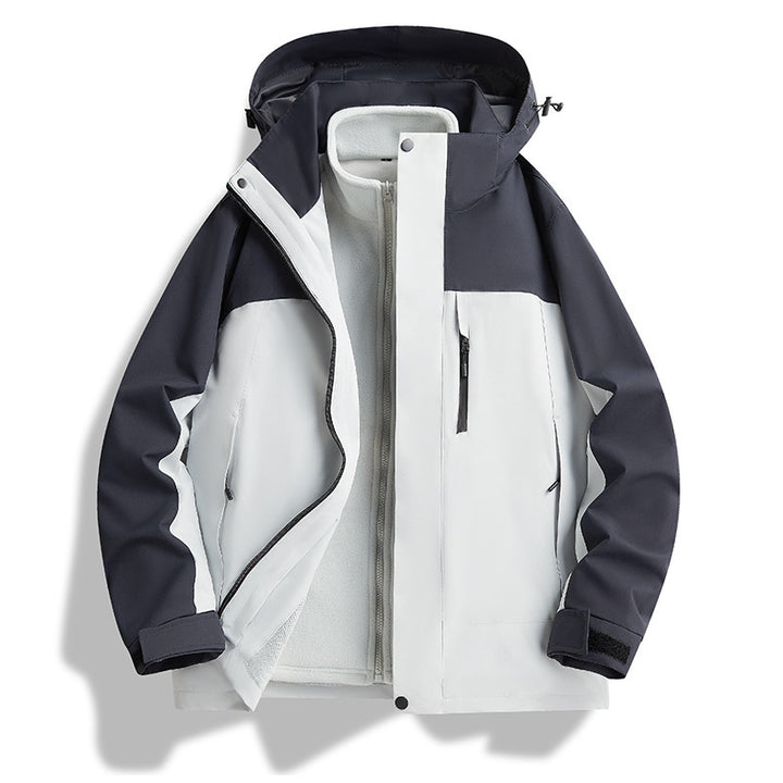Herren Wasserfeste Funktionale Outdoor-Jacke Drune