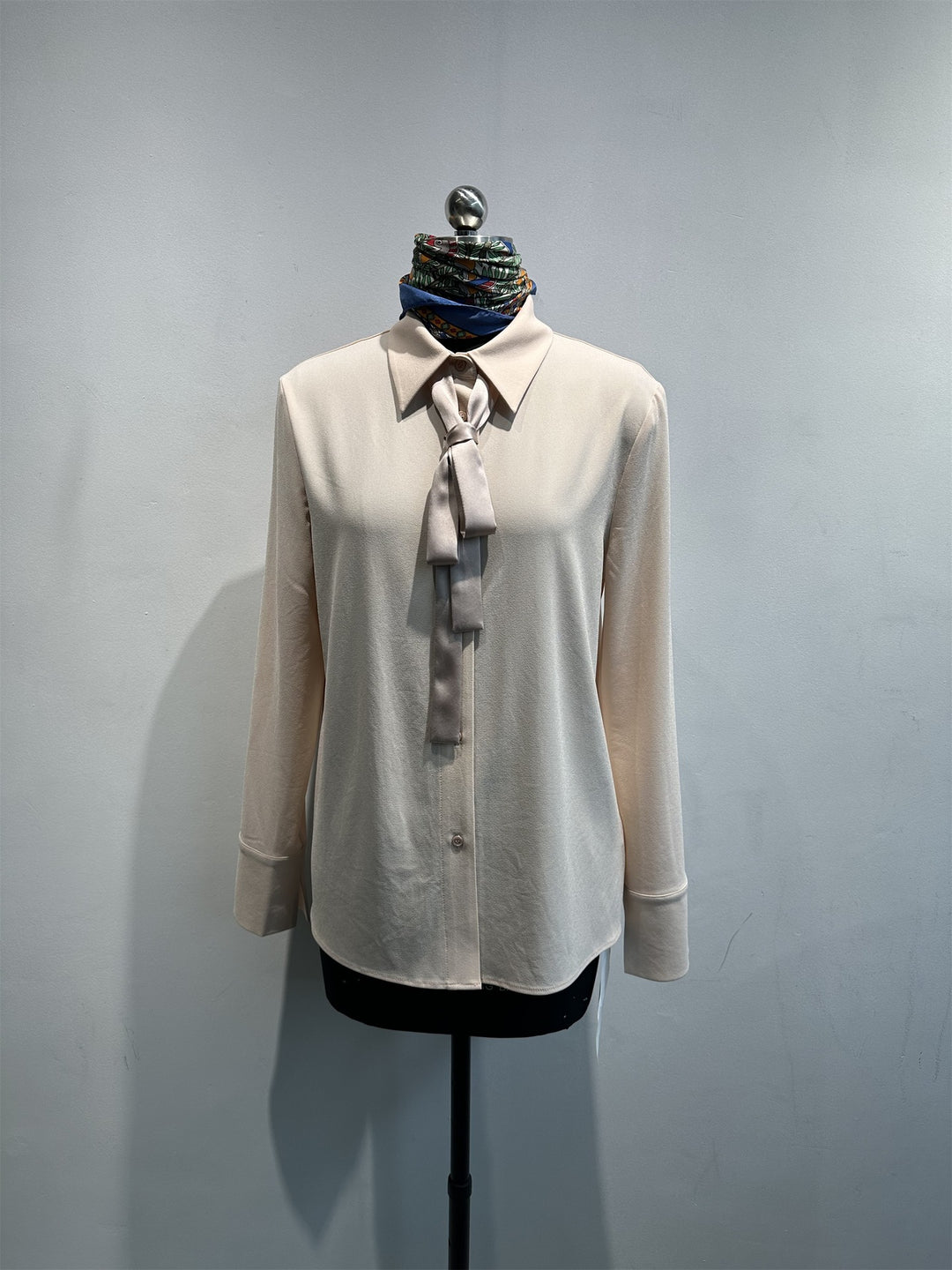 Damen Elegante Schleifenbluse Drune