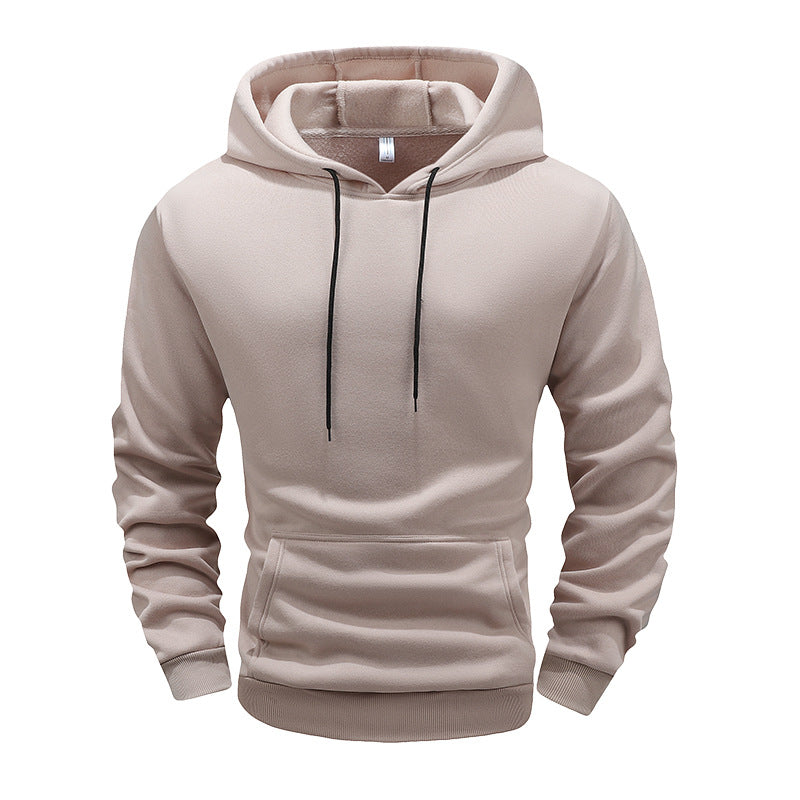 Herren Bequemer Kapuzenpullover mit Kängurutasche