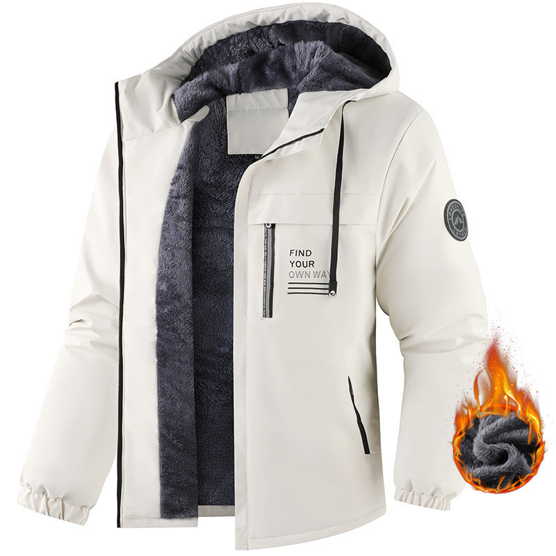 Herren Wasserabweisende Fleecejacke Drune