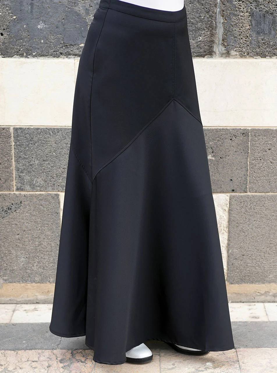 Damen Maxirock mit eleganter A-Linien-Silhouette Drune
