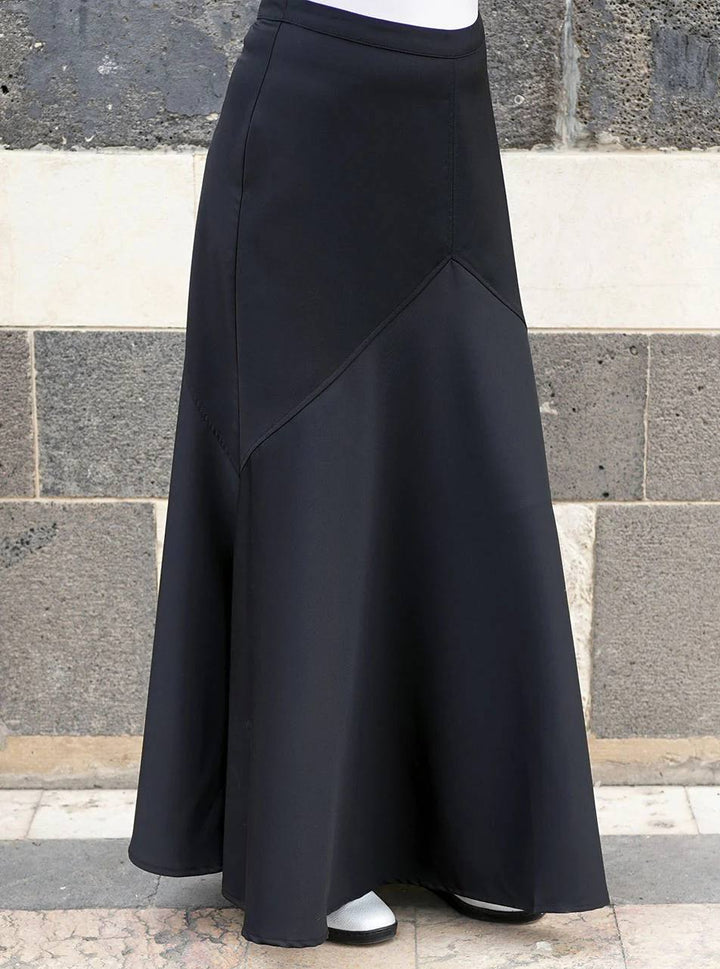 Damen Maxirock mit eleganter A-Linien-Silhouette Drune