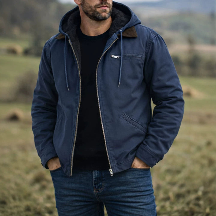 Herren Modische Funktionale Jacke mit Kapuze