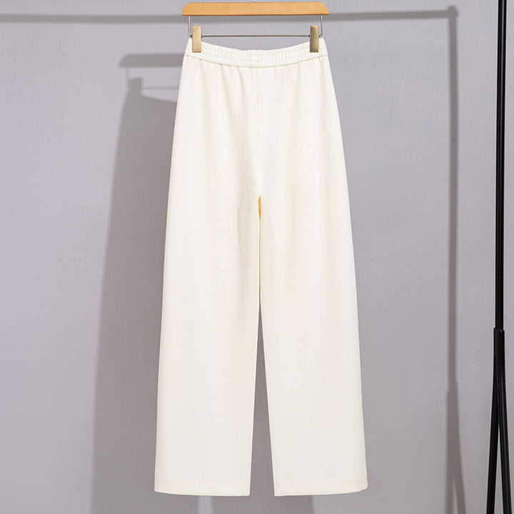 Damen Weite Jersey-Culotte mit hohem Taillenbund und versteckten Eingrifftaschen Drune
