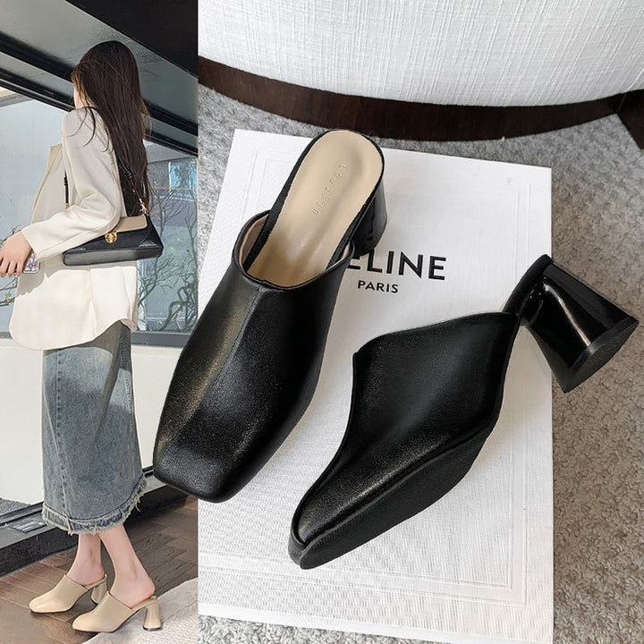 Damen Elegante Mules mit modernem Design und komfortabler Absatzhöhe Drune