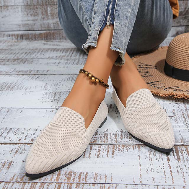 Drune | Mesh-Schuhe Mit Spitzer Spitze
