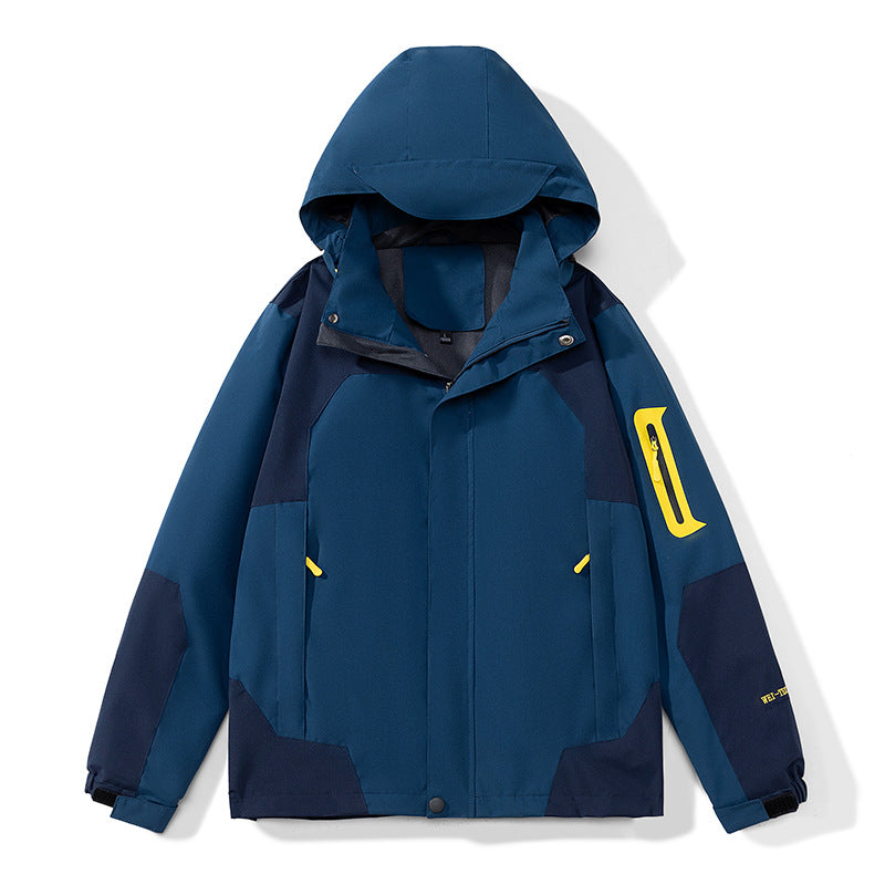 Herren Wetterfeste technische Outdoor-Jacke Drune