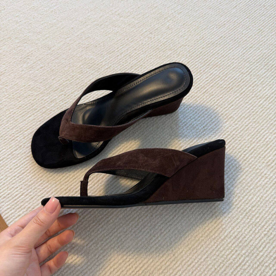 Damen Wedgesandalen mit komfortablem Fußbett und modischem Design Drune