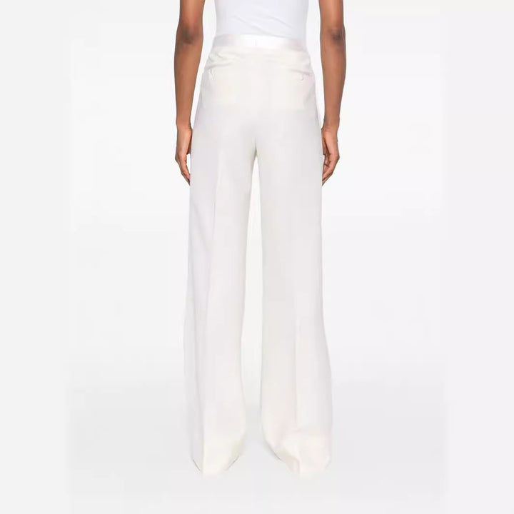Damen Palazzo‑Hose mit hoher Taille und weitem Beinschnitt Drune
