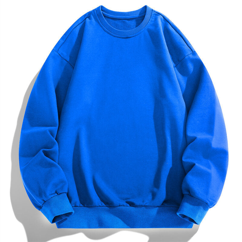 Damen bequemer Sweatshirt mit lässigem Schnitt und elastischem Bund Drune