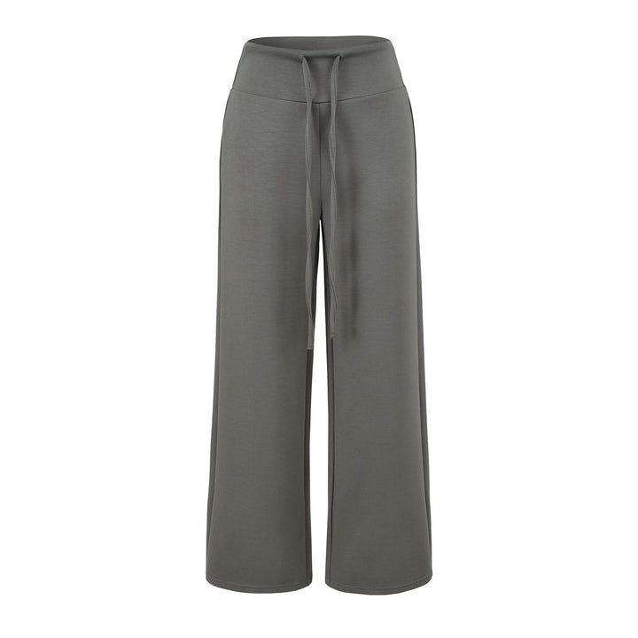 Damen Culotte-Loungehose mit hohem Komfortbund und Tunnelzug Drune
