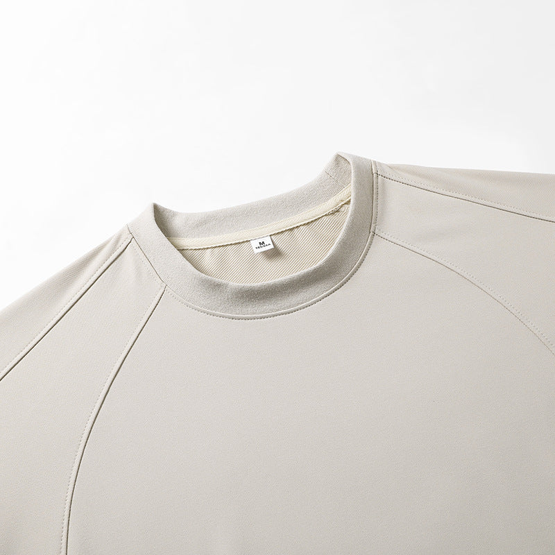 Herren leichter Performance-Sweatshirt mit Raglanärmeln und seitlicher Ventilation Drune