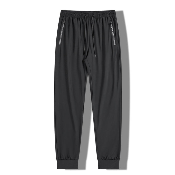 Herren Sportliche Jogginghose mit seitlichen Reißverschlusstaschen Drune
