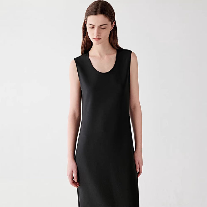 Damen Elegantes ärmelloses Maxikleid Drune