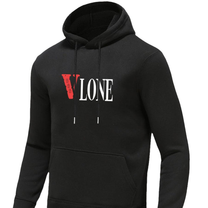 Herren Kapuzensweatshirt mit trendigem Grafikdruck Drune