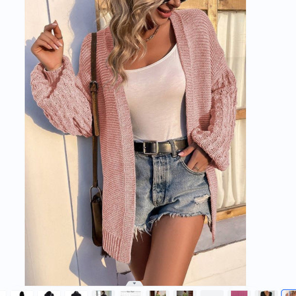 Damen Strickjacke Drune