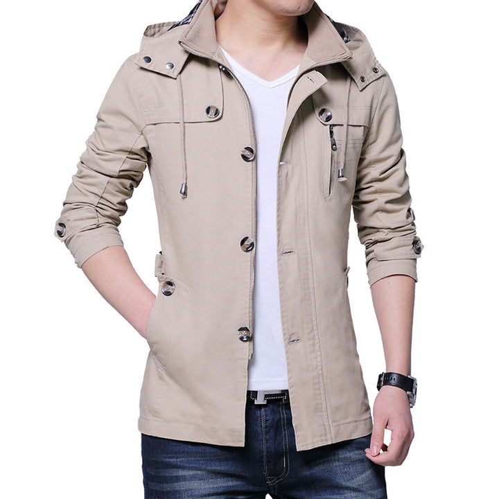Herren Modische Übergangsjacke Drune