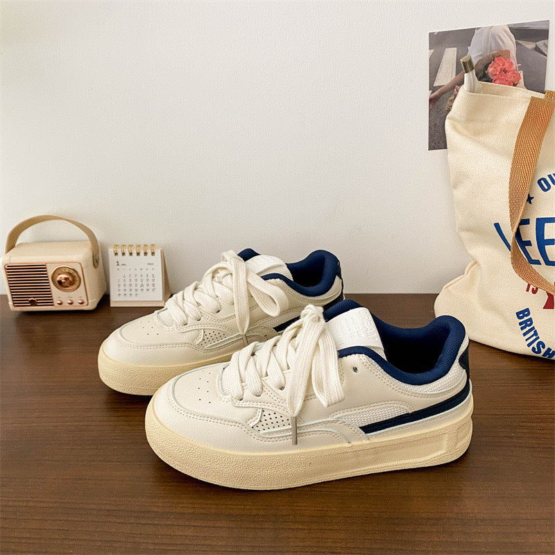 Damen Vintage Sneaker mit Höhe und Komfort Drune