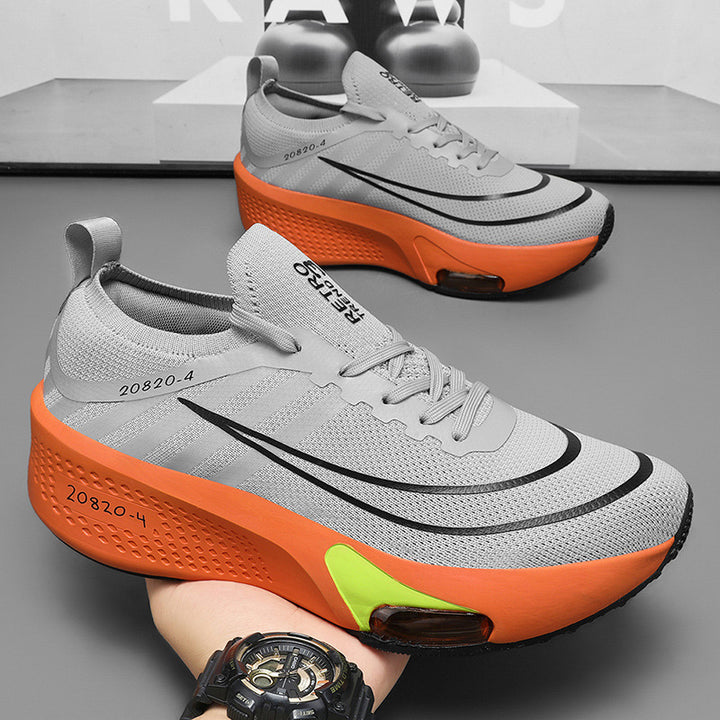 Unisex Profi-Tempo-Laufschuh mit sichtbarer Fersen-Airunit und atmungsaktivem Monofilament-Obermaterial Drune