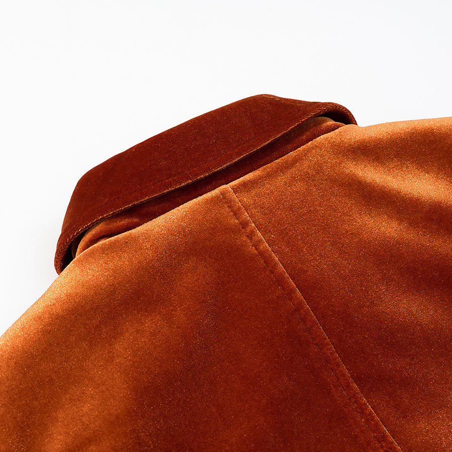 Damen Samtjacke Drune