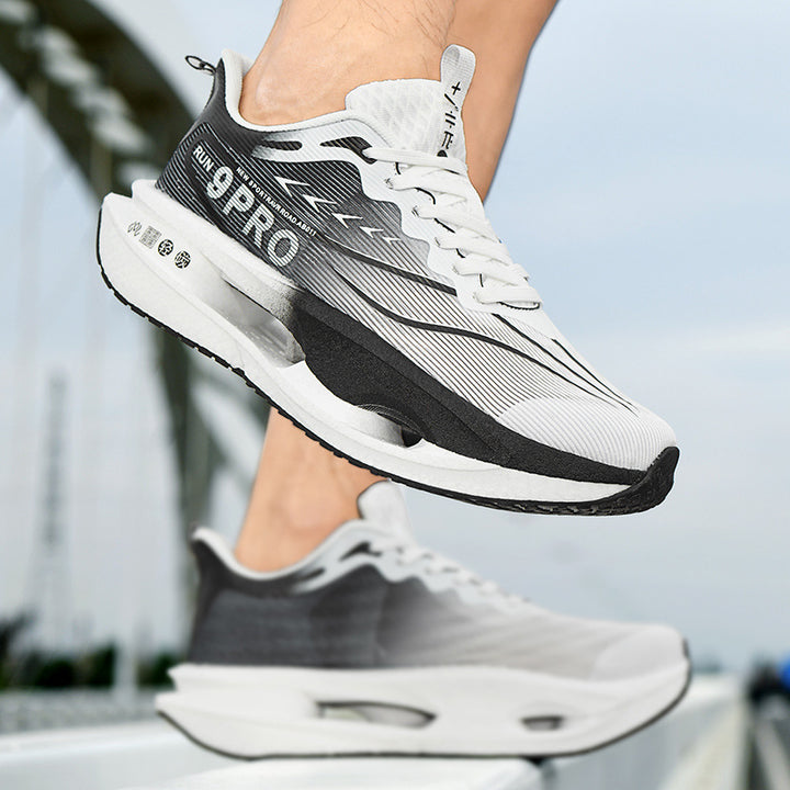 Unisex gedämpfte Wettkampf‑Laufschuhe mit Hohlkern‑Zwischensohle und atmungsaktivem Mesh‑Obermaterial Drune