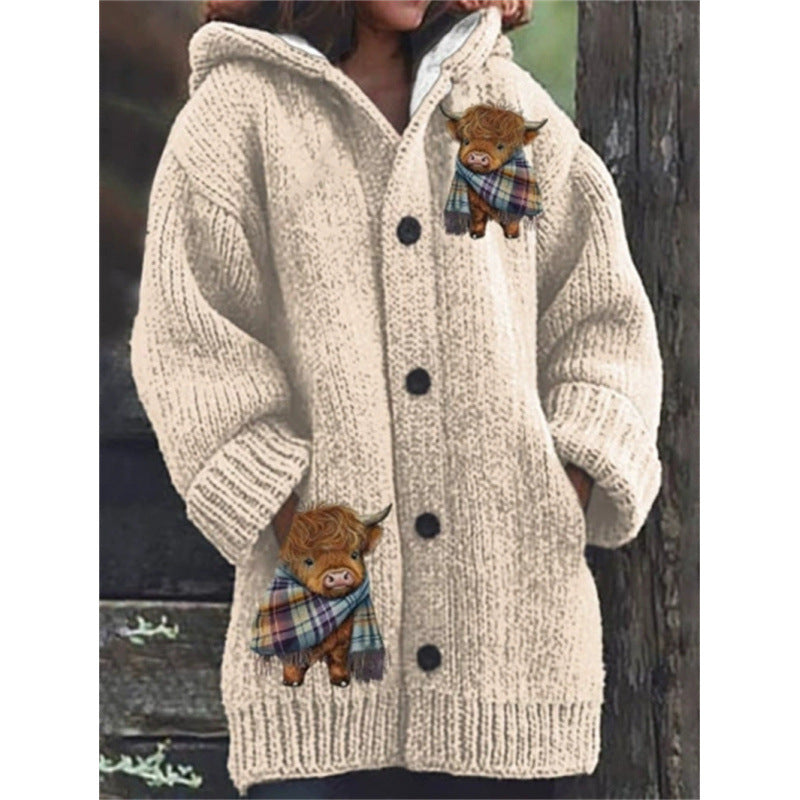 Drune | Streifenmuster-Cardigan