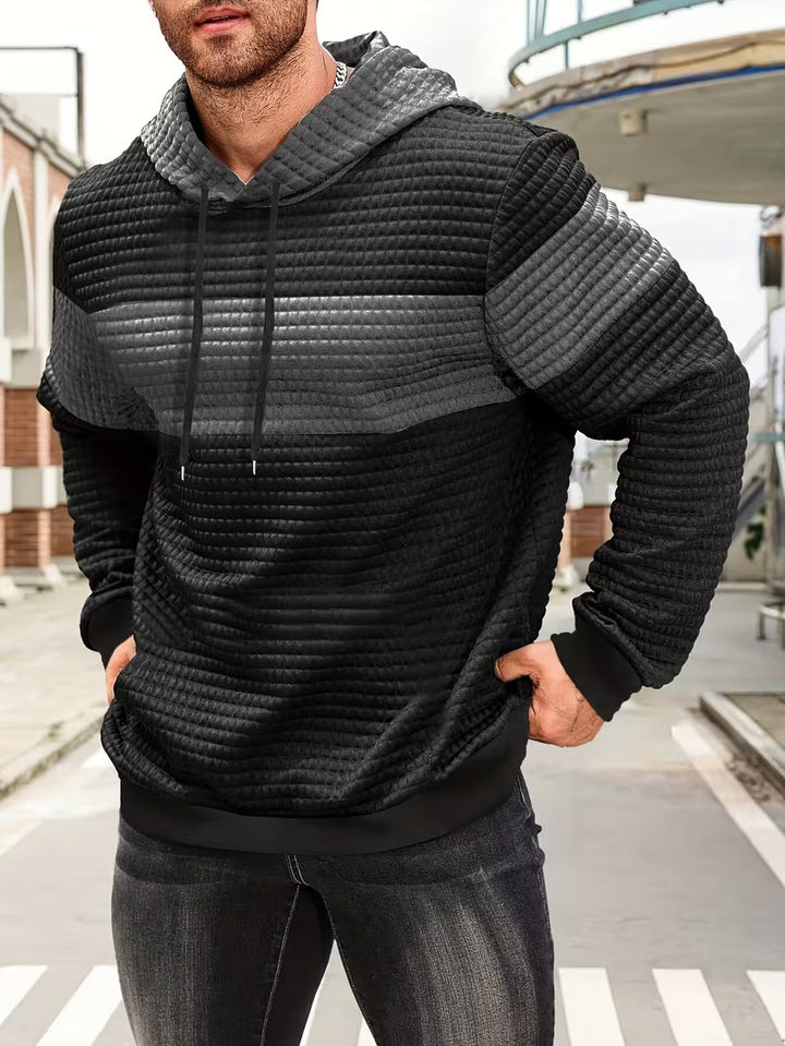 Herren Urbaner Kapuzenpullover mit innovativer Struktur Drune