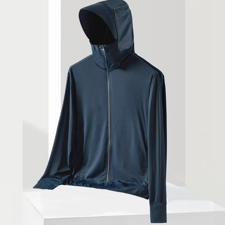 Herren Atmungsaktive und wasserabweisende Laufjacke Drune