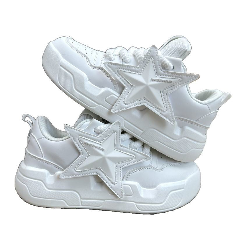 Damen Sportliche Sneakers mit strukturiertem Obermaterial und dämpfender Sohle Drune