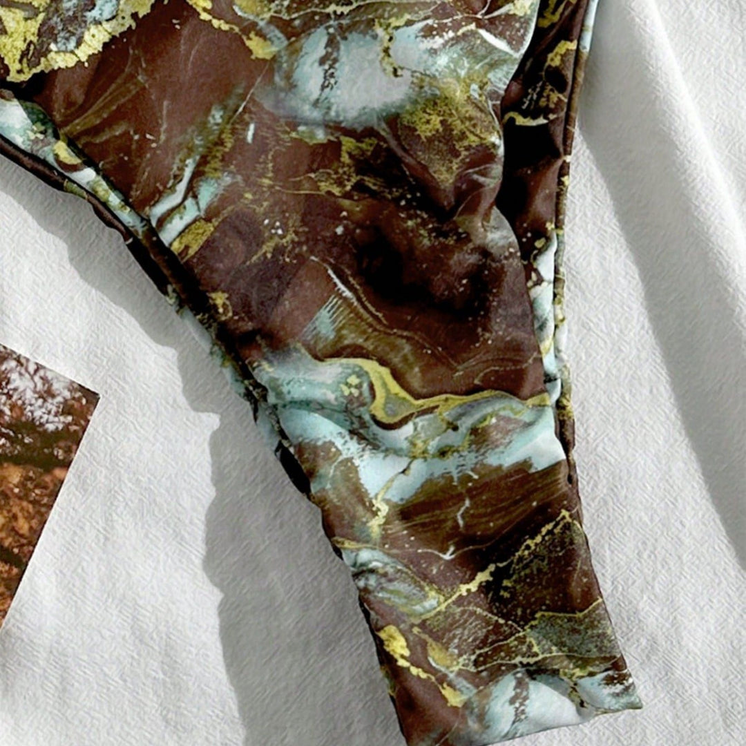 Damen Triangel-Bikini mit innovativen gewebten Details Drune