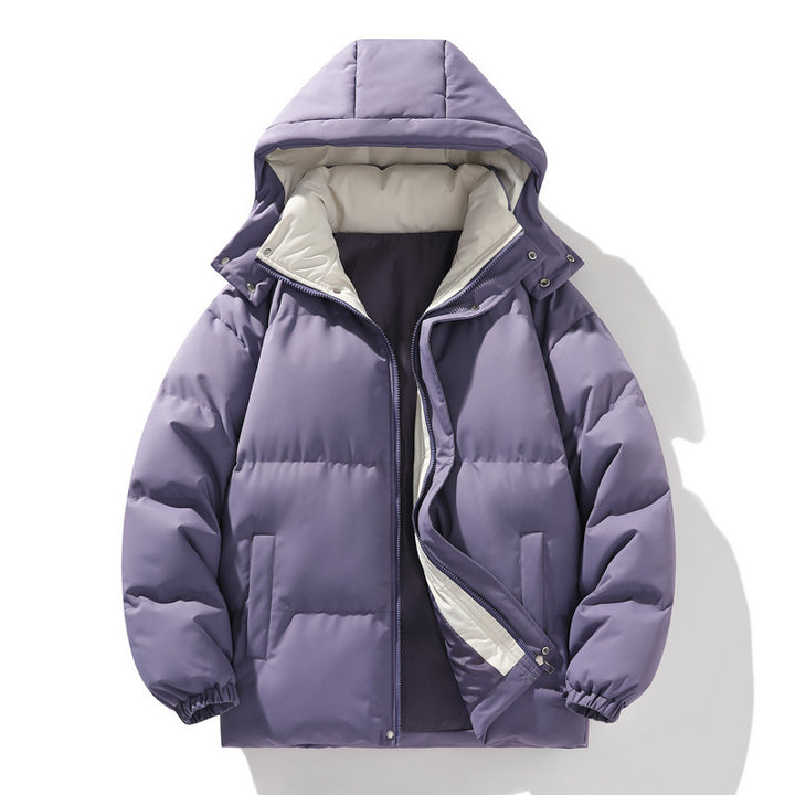 Damen Wattierte Pufferjacke mit Kapuze Drune