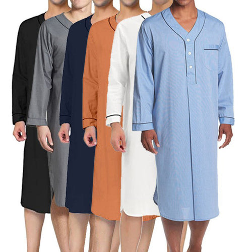 Herren Nachtwäsche Kleid Drune