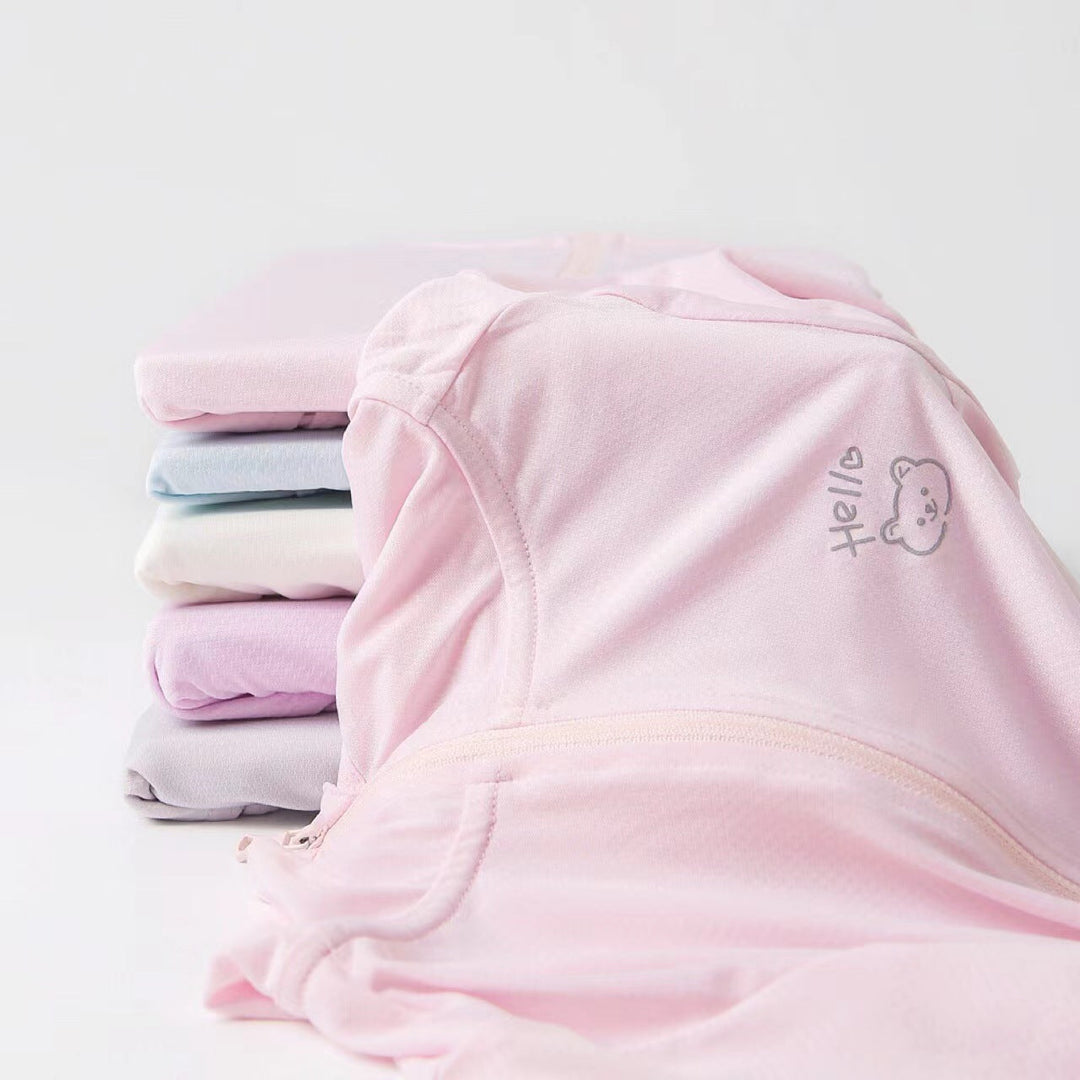 Unisex nan atmungsaktive Kinder-UV-Schutzjacke mit A-Linien-Schnitt, Kapuze und Daumenlöchern Drune