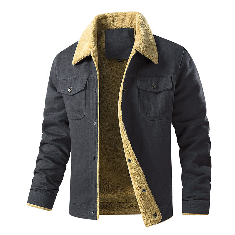 Herren Bequeme und warme Steppjacke Drune