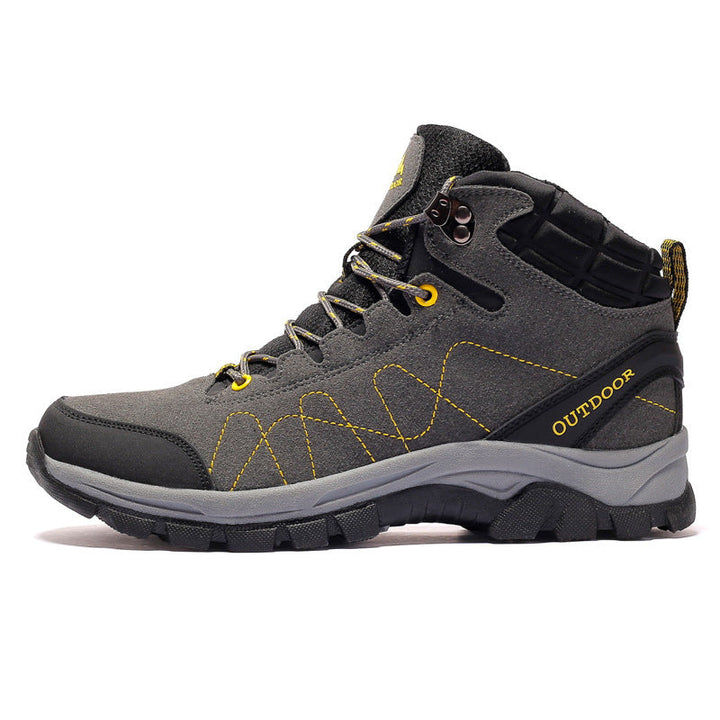 Damen robuste Wanderschuhe mit wasserdichtem Obermaterial und rutschfester Sohle Drune