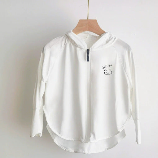 Damen Leichte Kapuzenjacke mit niedlichem Motiv Drune
