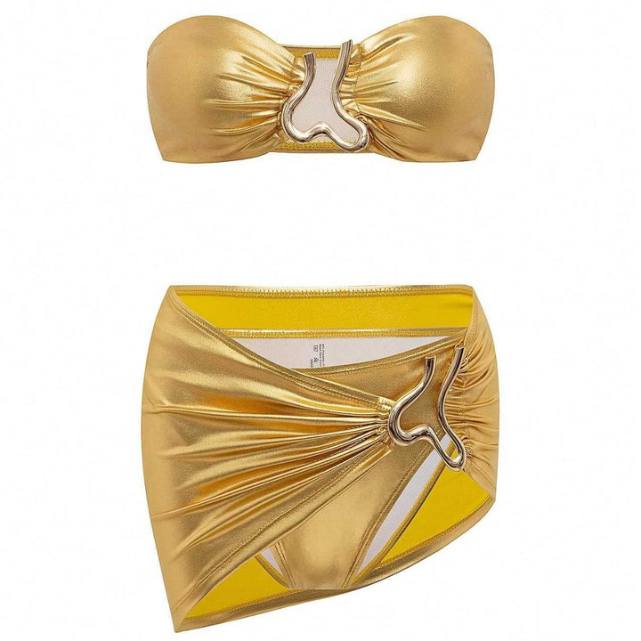 Damen Raffiniertes Bikini-Unterteil Drune