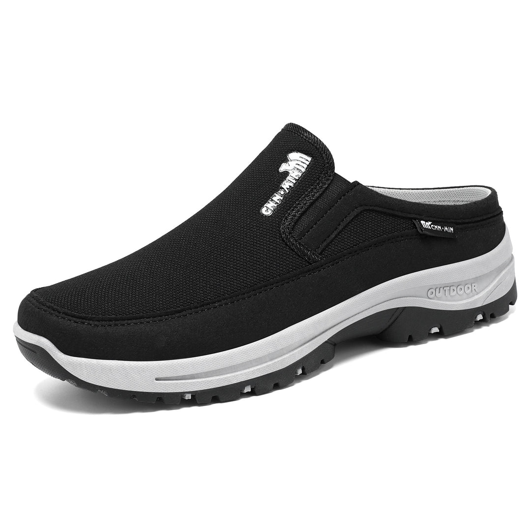 Herren nan atmungsaktiver Outdoor Clog-Slipper mit Memory-Fußbett Drune