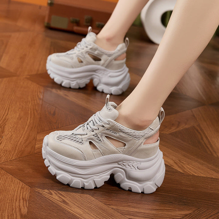 Damen Chunky Sneakers mit atmungsaktiver Netzstruktur und komfortabler Dämpfung Drune