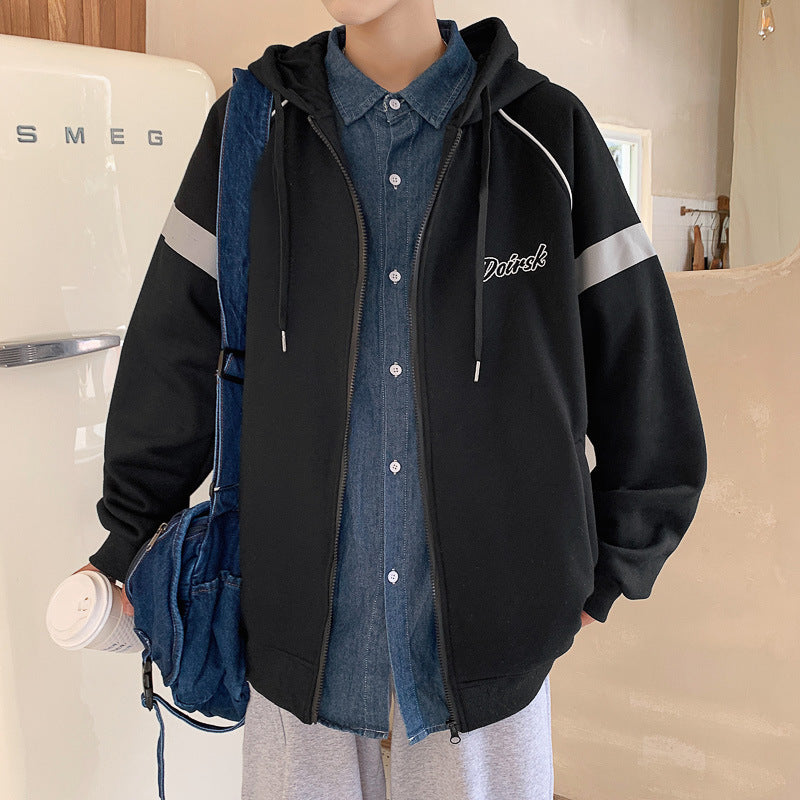 Herren Sportliche Kapuzenjacke Drune