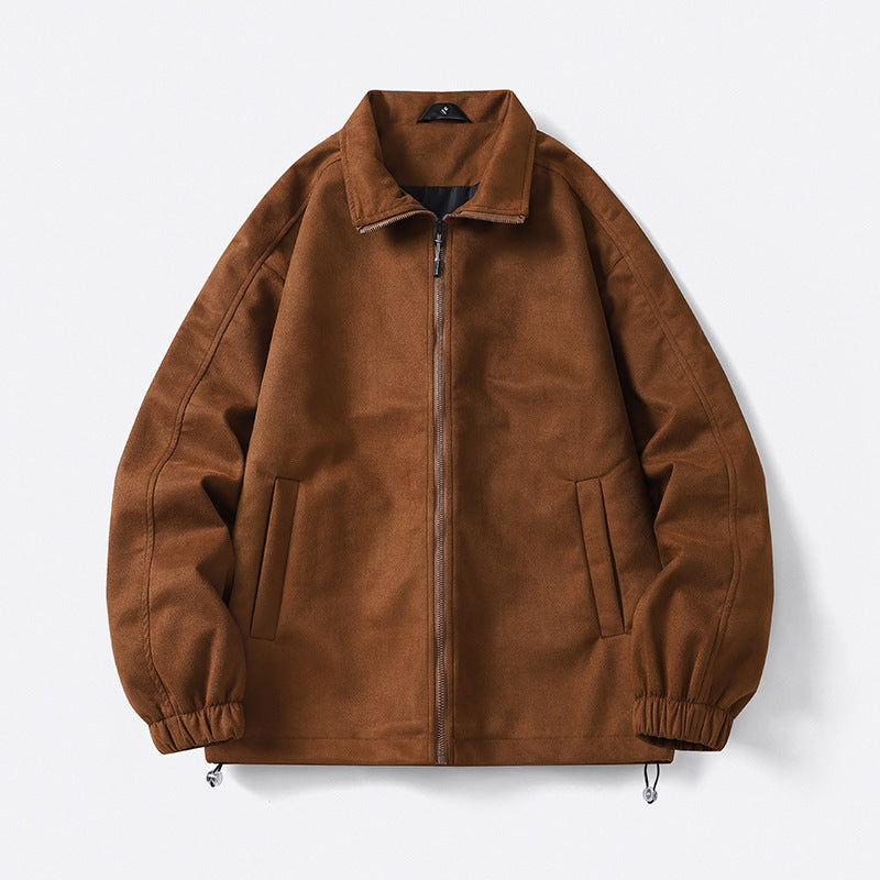 Herren Sportliche Übergangsjacke mit Stehkragen Drune