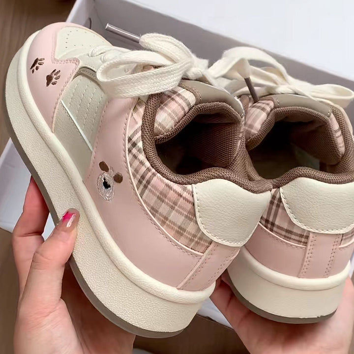 Damen Sneaker mit verspielten Tiermotiven und komfortablem Innenfutter Drune