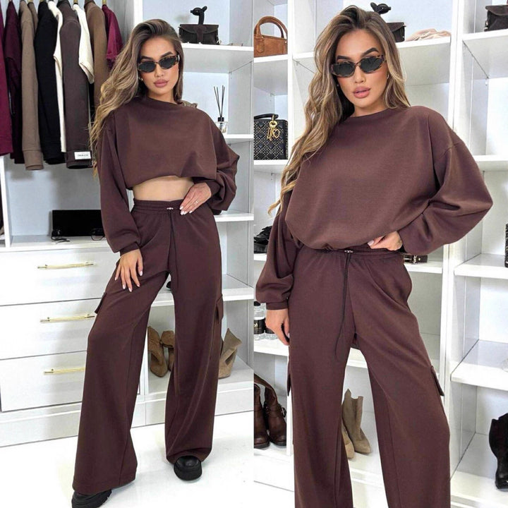 Damen Oversize-Loungewear-Set Drune